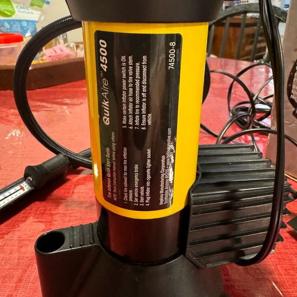 Victor QuikAire 4500 Bell Tire Inflator Gently Used in Box - Picture 3 of 13